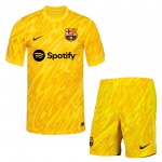 Günstige Fußballtrikots FC Barcelona Torwart Kinder Auswärtstrikot 2024-25 Kurzarm Günstige Fußballtrikots FC Barcelona Torwart Kinder Auswärtstrikot 2024-25 Kurzarm